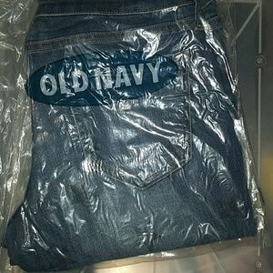 Old navy rock star jeans with stars
